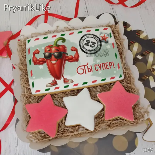 Пряник конверт (10-15 см.)